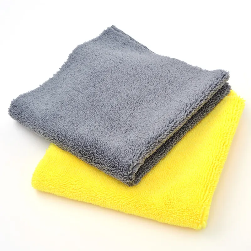 Super Absorbent Dust microfiber terry cloth cleaning towel wiping rags