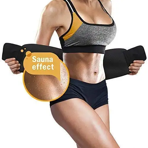 OEM Custom Logo Unisex Workout Back Support Tummy Wrap cintura regolabile per rifinire la vita a compressione