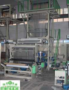 LDPE LLDPE HDPE HDPE吹膜机套装缠绕膜挤出机塑胶机ab膜吹膜机 - Product Image 2