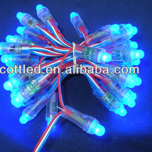Programmierbare IP68 Rated WS2811 pixel knoten, 50pcs ein string,12mm led knoten