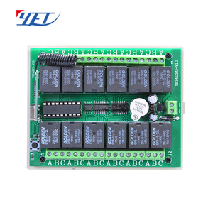 Con lăn màn trập chuyển đổi 12 volt dc 12 kênh điều khiển từ xa & receiver pcb - Product Image 1