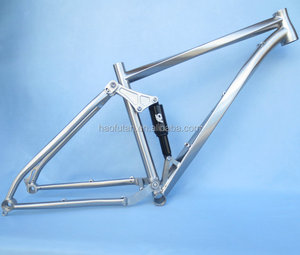 High品質チタンサスペンションらせんマウンテン/脂肪バイクフレームベアリング<span class=keywords><strong>650B</strong></span> <span class=keywords><strong>MTB</strong></span>テーパーヘッドチューブXTR AIRフォークフレーム