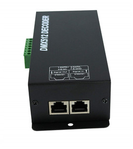 DMX 512 Digital Display Decoder, Dimmen Treiber DMX512 Controller für LED RGBW Band Streifen Licht RJ45 Anschluss DC12-24V 20A - Product Image 4