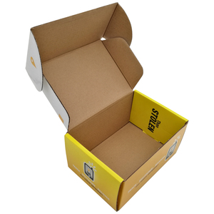 定制纸板礼品包装棕色牛皮纸盒 - Product Image 6