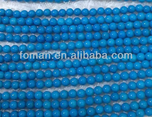 tonde 8mm anhui naturale sciolto perline turchese cielo blu anhui turchese perline