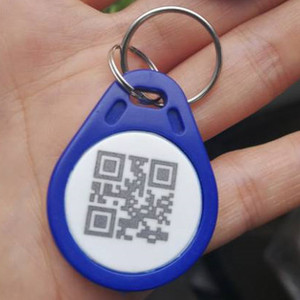 Codice QR codice RFID Tag Chiave con unico