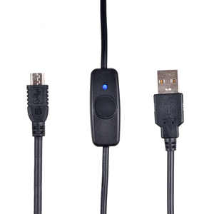 New <strong>Raspberry</strong> <strong>Pi</strong> 5V 2.5A Power Charger Adapter Supply + Micro USB Charging Cable with Switch and LED Indicating Lamp - Product Image 3