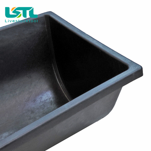 Chăn Nuôi Động Vật Chăn Nuôi Thiết Bị Kích Thước Khác Nhau Gia Súc Dê Thức Ăn Máng Đen Nhựa Cừu Ăn Máng - Product Image 3