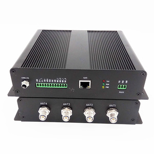 Leitor de cartões 868mhz ou 915mhz auto, leitor de leitura e saída wiegand 26 e wg34 uhf rfid para gestão de estacionamento de veículos