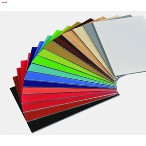 建物の装飾のためのalucobondシルバーブラシacpアルミニウム複合パネル - Product Image 2