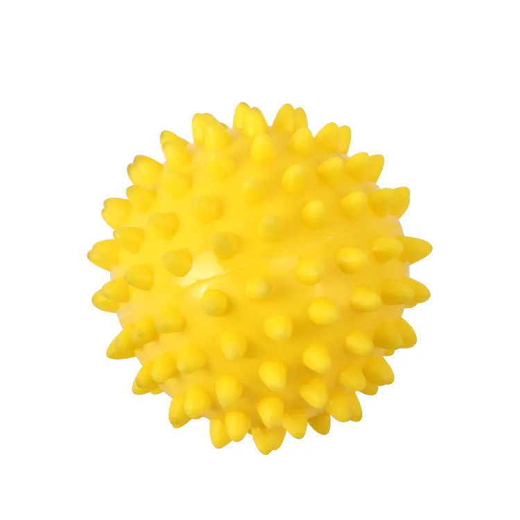 Роликовый массажный шарик диаметром 3 дюйма с колючей головкой, набор 3 вида цветов шариков