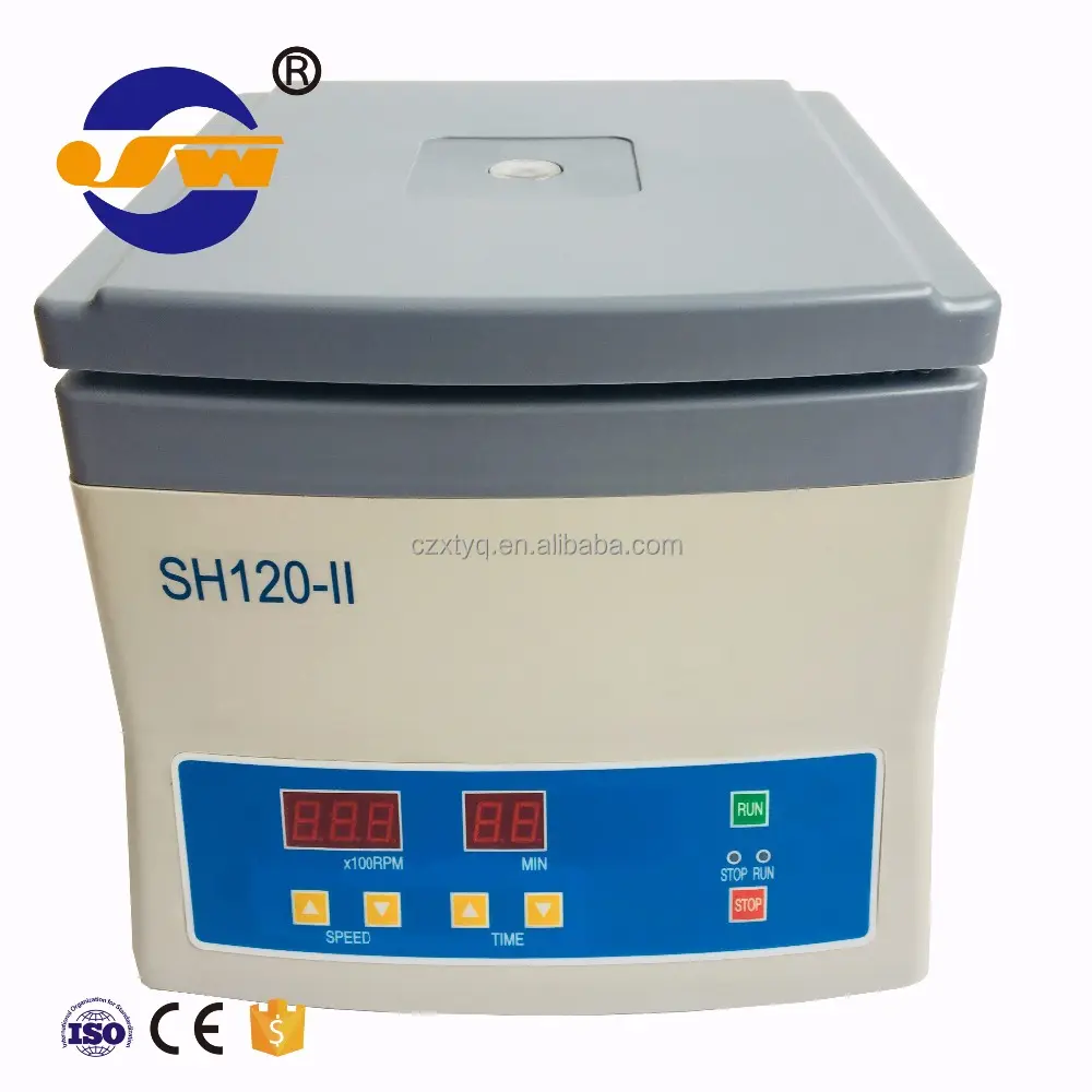 CE approuvé SH120-II excellente performance centrifugeuse d'hématocrite