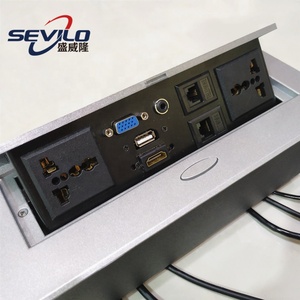 Toma de corriente eléctrica multifuncional oculta, enchufe de mesa, toma de corriente - Product Image 4