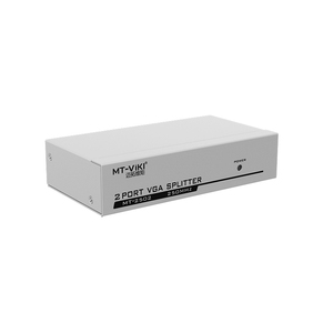 250MHz <strong>VGA</strong> <strong>Splitter</strong> <strong>1</strong> in <strong>2</strong> Out, MT-VIKI 1x2 <strong>1</strong> Computer <strong>2</strong> Monitor + Power Adapter <strong>VGA</strong> <strong>Splitter</strong> - Product Image 4