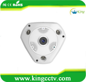 KingCCTV电子PTZ H.264 360度全景6M 3D VR鱼眼小型闭路电视摄像机HK-XE260P - Product Image 2
