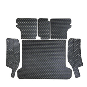 トヨタランドクルーザープラド150FJ1502010-2018アクセサリー用レザーカーリアトランクトレイマット
