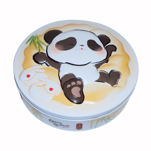 Free Sample Factory Bespoke logo Print Gift Packing <strong>Tin</strong> <strong>Can</strong> Metal Cookie <strong>Tin</strong> Box - Product Image 3