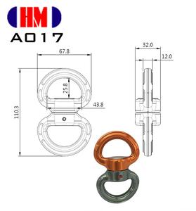 Ball Bearing Aluminum for <strong>Swivel</strong> Hook