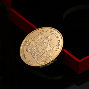 Free <strong>Sample</strong> OEM High Quality Russia Castle Collectors Custom Gold 3d Metal Souvenir Challenge <strong>Coin</strong> With Box - Product Image 6