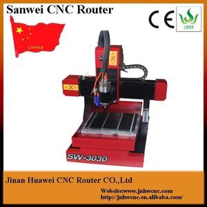 Mini enrutadores de madera CNC de 4 ejes inteligentes de Jinan Factory, opción de bricolaje económica, Control de estudio DSP Mach3 NC fácil de operar - Product Image 3
