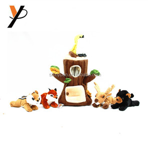 Multi Animal Toys <strong>Set</strong> - Flocked Animals Toy - Product Image 4