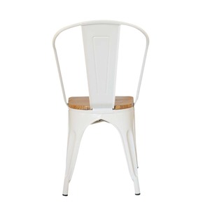 Phong cách cổ điển đầy màu sắc căng tin kim loại khách sạn bàn ăn ghế ăn parson ghế - Product Image 5