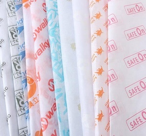 Papel de seda personalizado, logo, precio de fábrica, papel de regalo promocional transparente, papel de seda para zapatos y ropa