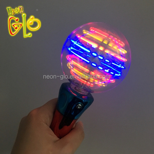 Trẻ em yêu nước <span class=keywords><strong>LED</strong></span> <span class=keywords><strong>Spinner</strong></span> Wand đồ chơi PS Vật liệu nhấp nháy bên ủng hộ đồ chơi cho trẻ em Quà tặng của - Product Image 1