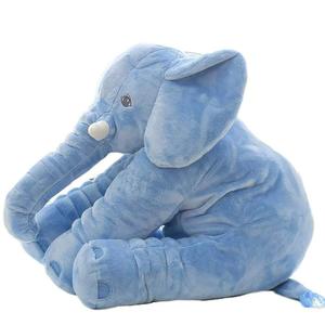 Sıcak satış süper yumuşak hayvan peluş elefante de peluche azul - Product Image 5