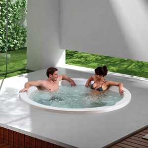 Banheira de Massagem rodada, Sucinto Círculo Elegante Spa, com CE,TUV, certificado de ETL, FS-S034