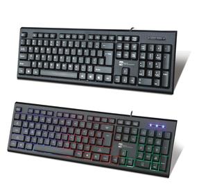 <strong>Multiple</strong> Language Available Black ABS Plastic Ergonomics <strong>Computer</strong> <strong>Keyboard</strong> - Product Image 1
