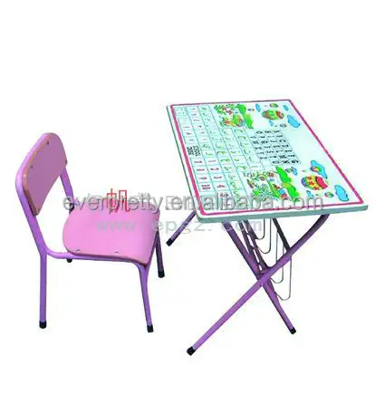 Mini klappbare Kinder Studiert isch und Stuhl Set, Kinderheim möbel
