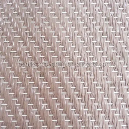 Karpet Lantai Vinil Tenun PVC, Karpet Anyaman Tekstil, Tikar Chilewich, dan Karpet