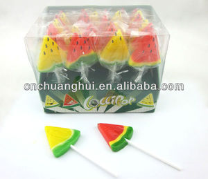 西瓜手工制作棒棒糖