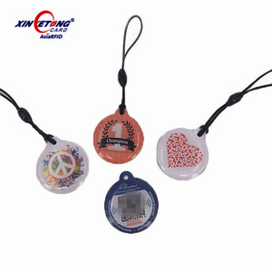 Benutzer definierter einzigartiger QR-Code und programmier barer NDEF-URL-Epoxy-NFC-Tag für Hunde-und Katzen spuren - Product Image 5