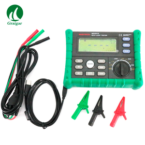 MASTECH MS5910 RCD/döngü direnç test aleti devre açma çıkış akımı/zaman dedektörü USB arayüzü ile ölçüm aralığı 0.1 ~ 2000 Ohm - Product Image 4