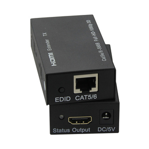 196ft <strong>HDMI</strong> Extender Over Single CAT5E/6 <strong>Utp</strong> Rj45 60M 3D 1080P <strong>HDMI</strong> Signal Enhancer up to 60 Meters <strong>HDMI</strong> Transmitter Receiver 60M - Product Image 3