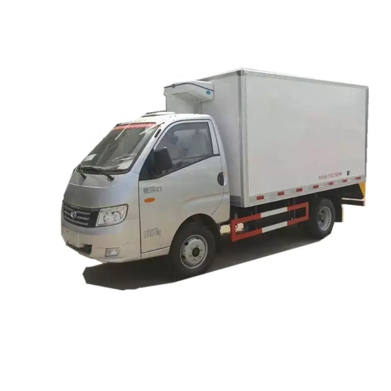 Caminhão refrigerado de nova foton 2 toneladas, unidade de refrigeração king