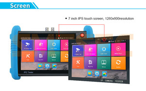 7&quot; Touch Screen PoE Power <strong>Output</strong> Analog AHD CVI TVI IP Camera Tester Monitor Build in WiFi CCTV Tester Pro (IPC-8900ACT) - Product Image 4