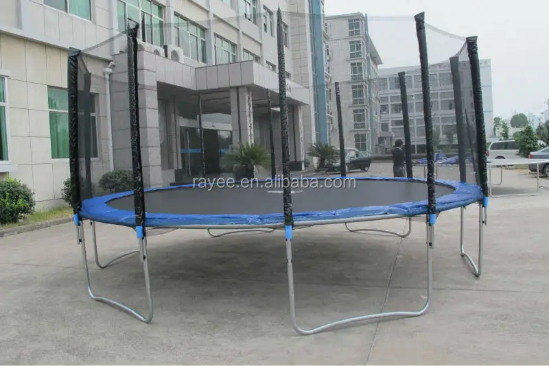 Trampolín elástico grande de 14 pies y 4,27 M para jardín, a la venta, trampolines baratos con recintos