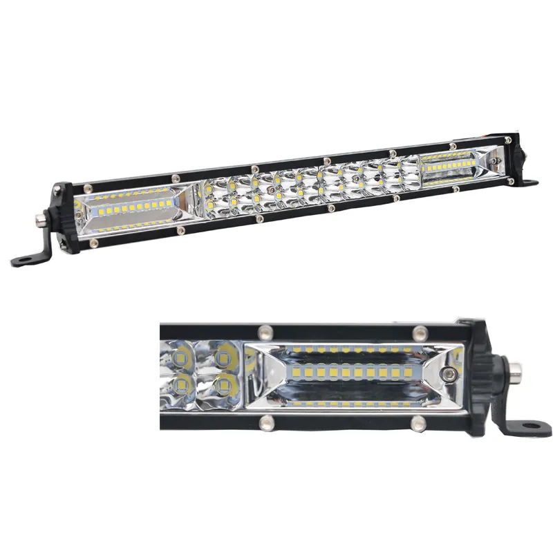 ใหม่ร้อนขายจุด8.8นิ้ว40led บาง4X4พลังงานสูงนำแถบแสงคำสั่งผสมออฟโร้ด4wd สำหรับรถ