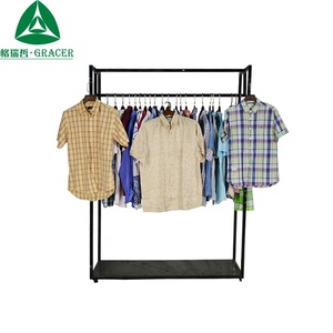 高品質メンズカナダスタイルシャツ格安バルク卸売中古服 - Product Image 1