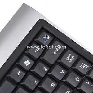 Mini teclado inalámbrico K8C con panel táctil K8C compatible con receptor de interfaz USB. - Product Image 5