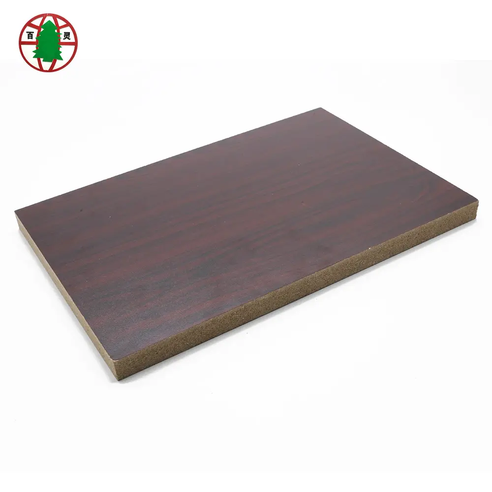 6 mm melhor preço branco melamina face mdf/veneer mdf