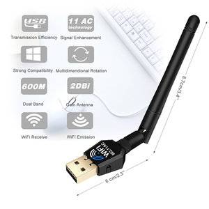 1200 Mbit/s 5,8 GHz Dualband-Langstrecken-WLAN-Empfänger realtek rtl8812au USB-WLAN-Adapter - Product Image 4