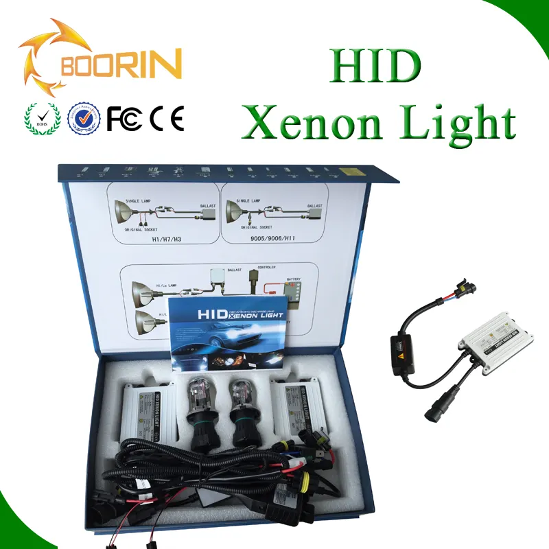 canbus 35/55/75w hid xenon lamp conversion kit h1 h3 h4-1 h4-2 h4-3 h7 h11 h13 9004 9005/HB3 6000/8000/12000k hid lamp