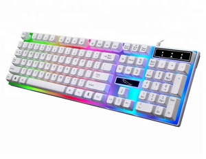 Wired Luminescent Usb Computer Game Manipulator Feeling Colorful <strong>Backlight</strong> <strong>Notebook</strong> Universal Game <strong>Keyboard</strong> - Product Image 3