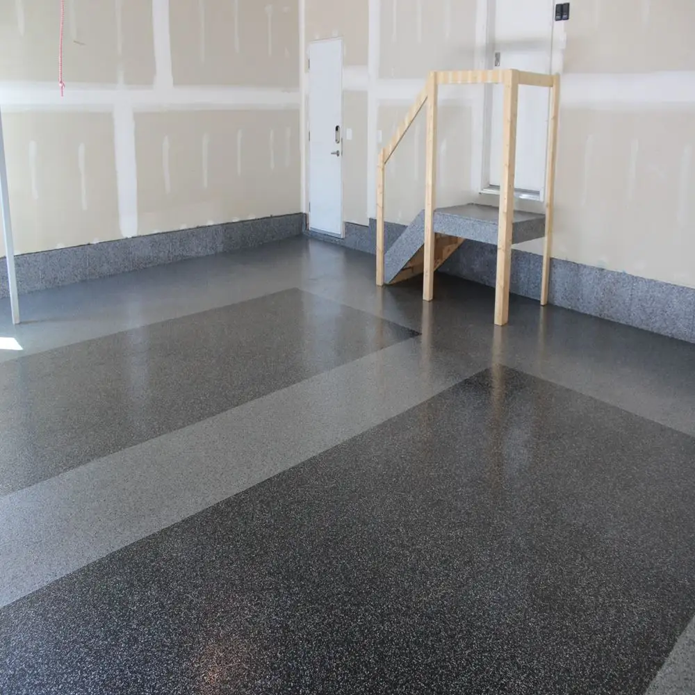 Revestimentos de concreto para pisos de floco epóxi
