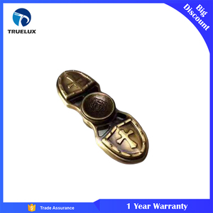 Truelux Bio-hoja de Aleación de Zinc <span class=keywords><strong>Crusader</strong></span> <span class=keywords><strong>Fidget</strong></span> Dedo <span class=keywords><strong>Spinner</strong></span> Directamente De Fábrica de China - Product Image 2