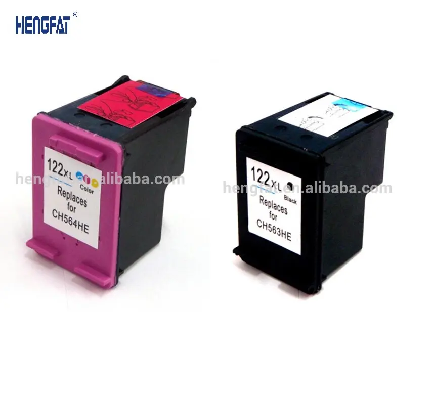 CH563HE, tinta remanufacturada 122XL, cartucho de tinta Compatible 122 para impresora DeskJet 1050 2050 2050s